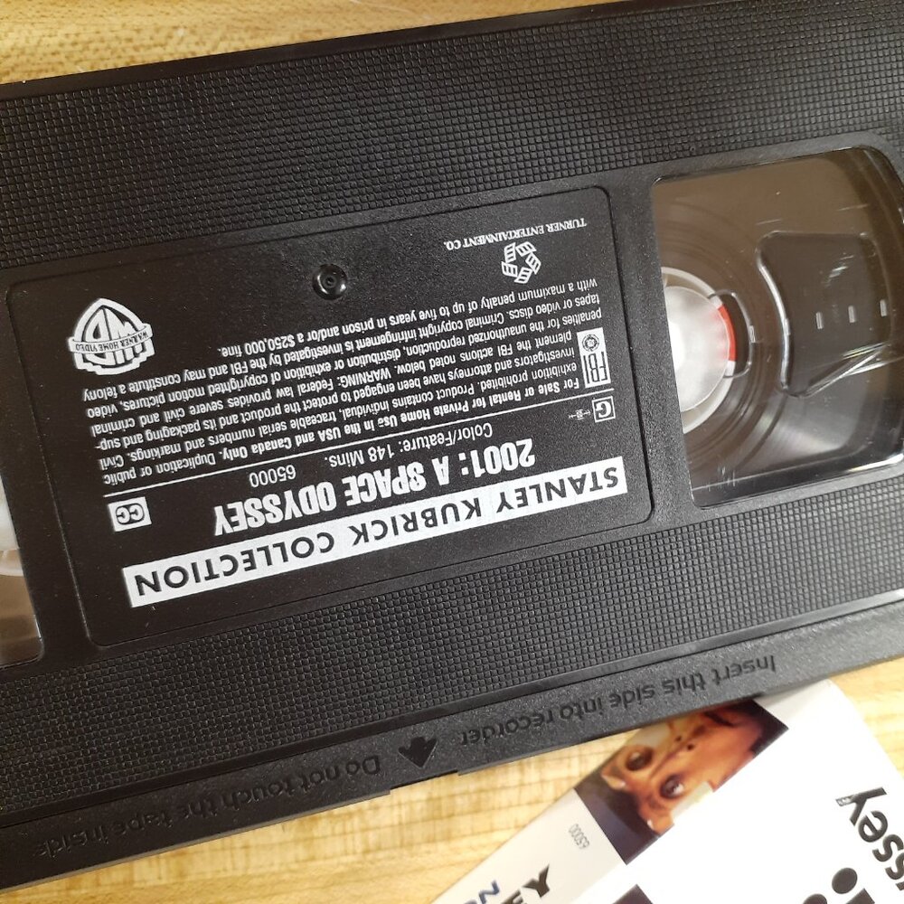 2001: A Space Odyssey VHS Kubrick Collection: Full Frame Cult Classic SCIFI VTG - Picture 8 of 8